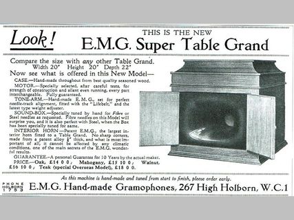 E.M.G SUPER TABLE GRAND